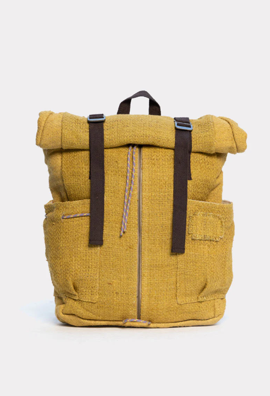 Mochila Nuptse Mostaza