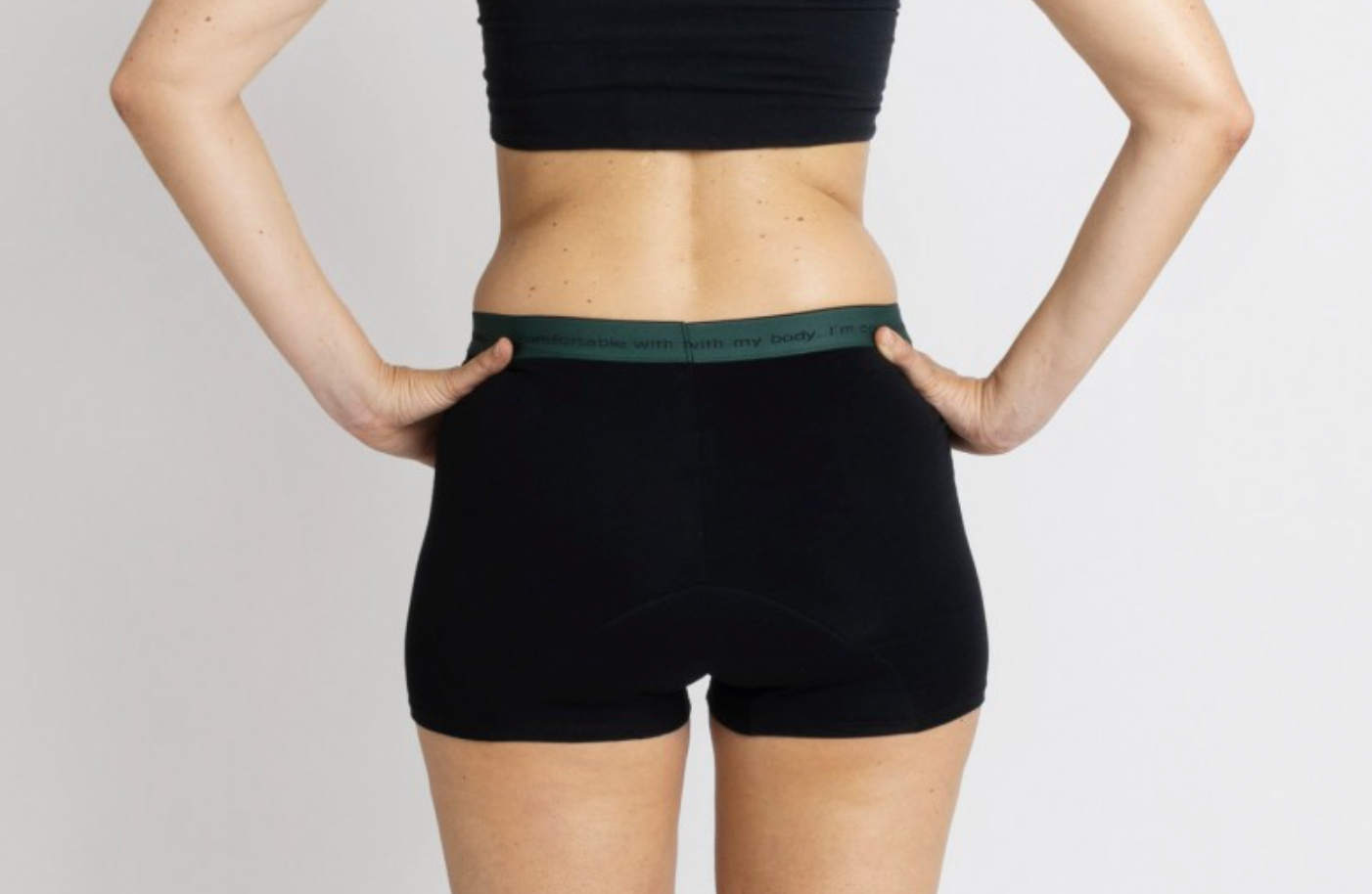 Short absorbente ESSENCE PLUS de algodón orgánico