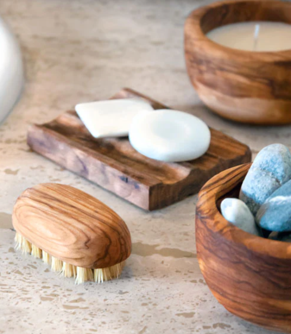 Cepillo de Madera para uñas