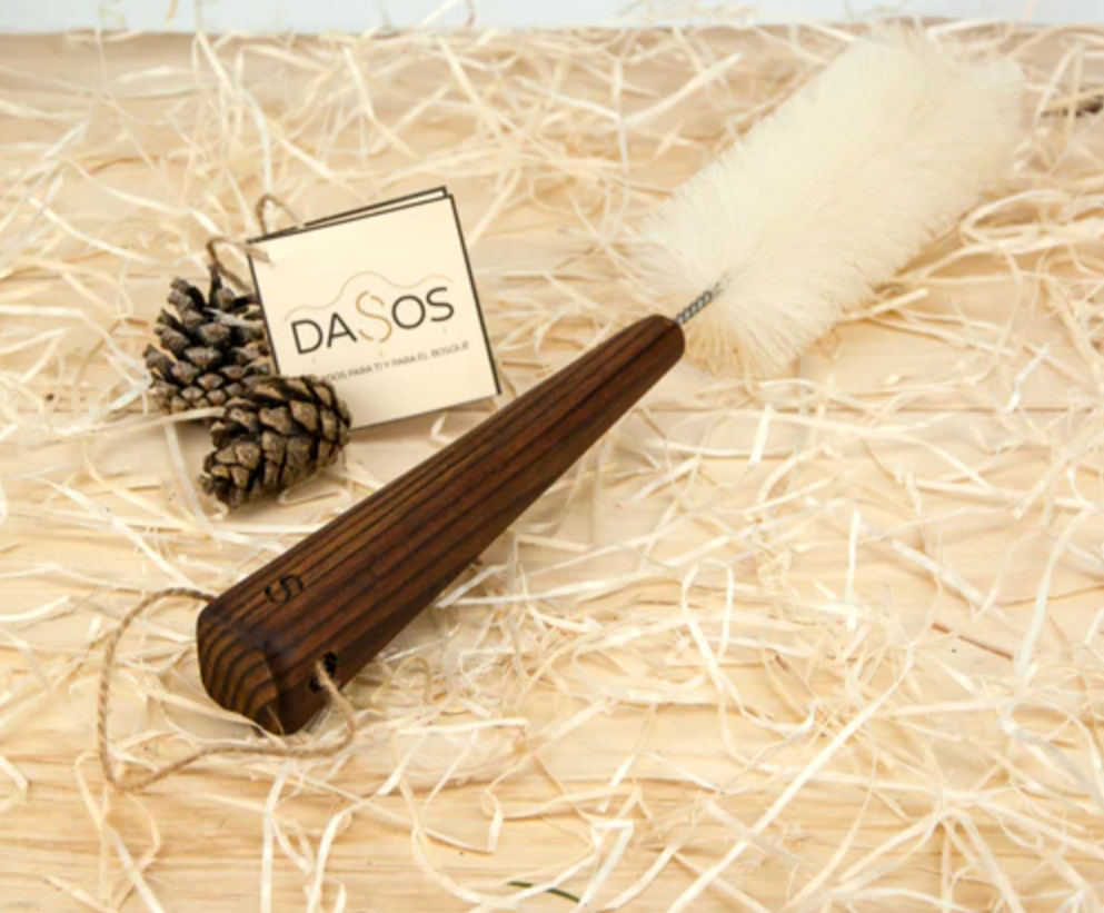 Cepillo limpia botellas