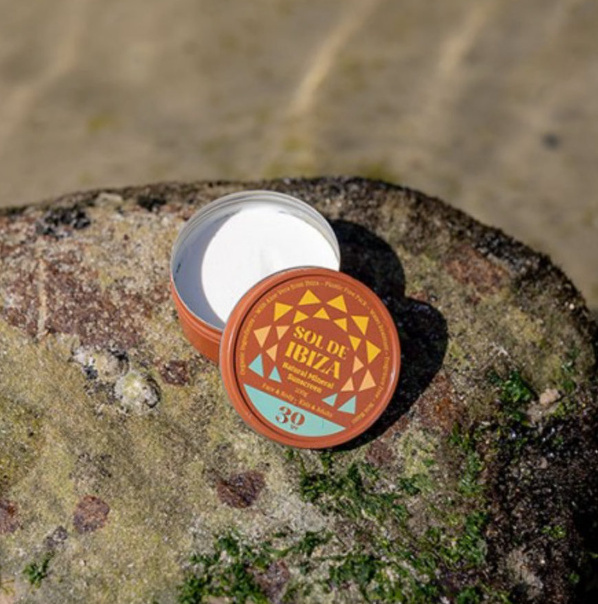 Protector solar mineral SPF30 - Sin plástico
