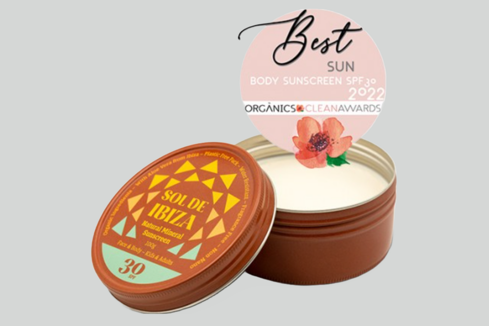 Protector solar mineral SPF30 - Sin plástico