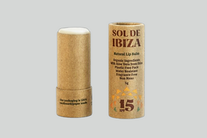 Bálsamo labial con protección solar SPF15 - Sin plástico